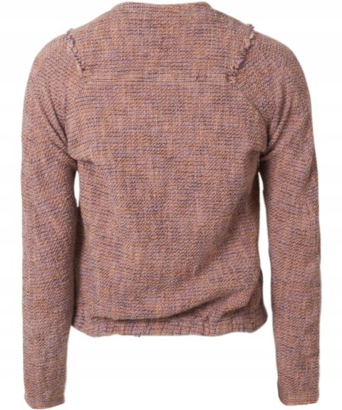 HUMANOID - niepowtarzalny sweter bluza bawełna melanż - S