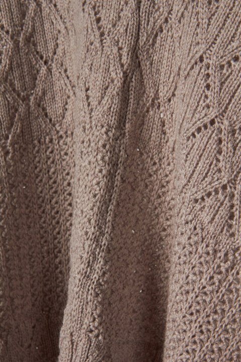 JIGSAW niesamowity mięciutki włoski sweter ponczo wełna one size