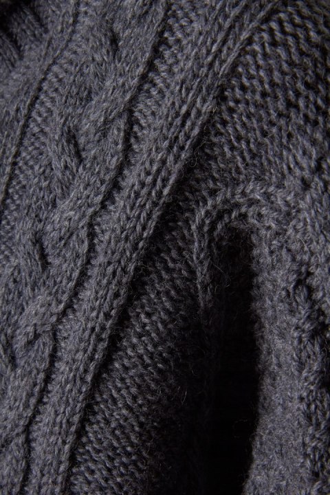 JOHN PARTRIDGE fantastyczny sweter wełna piękny splot S