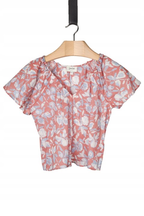 JOIE śliczna bluzka bawełna łososiowy kolor XS/S