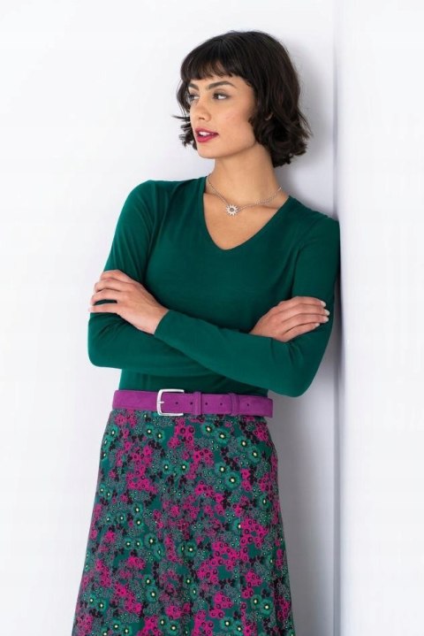 KETTLEWELL - portugalski pasek skórzany pink orchid