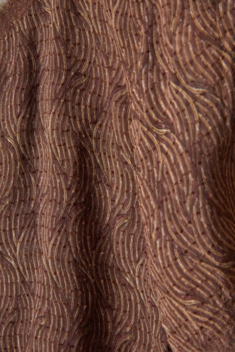 KRISTINA TI -luksusowa włoska sukienka jedwabna -S