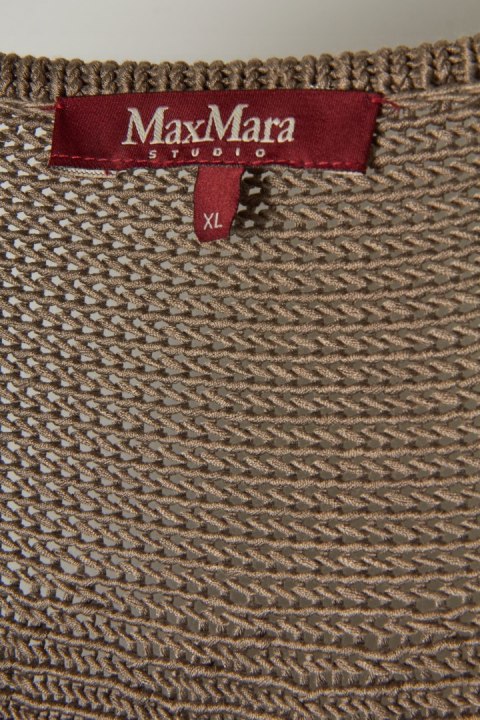 MAXMARA STUDIO - mięciutki sweter jedwab bawełna - one size