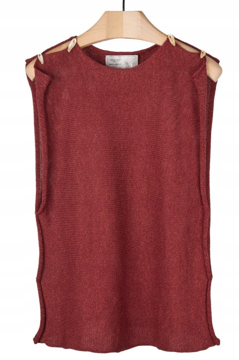 MD DESIGN BERLIN -sweter guziki masa perłowa - S/M