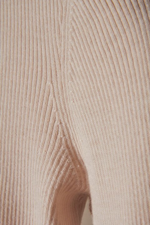 ME+EM delikatny sweter wełna pastelowy róż 36