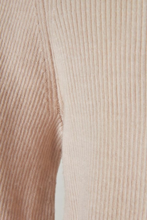 ME+EM delikatny sweter wełna pastelowy róż 36