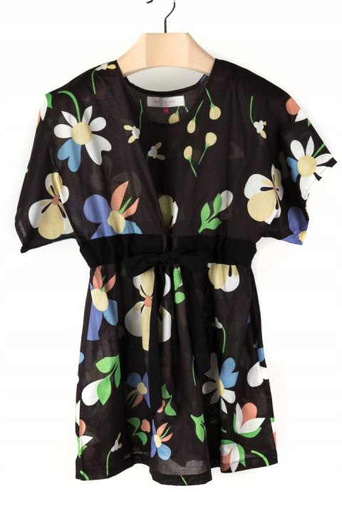 MINI FOR MANY - fantastyczna tunika kwiaty - 38