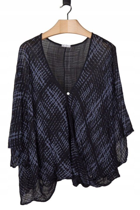 Mięciutka włoska bluzka bawełna oversize - one size