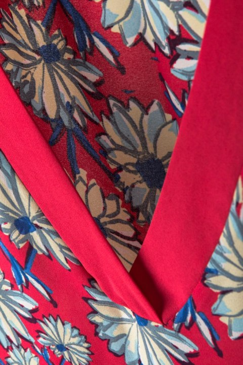 NEXT - delikatna luźna tunika w kwiaty - 36