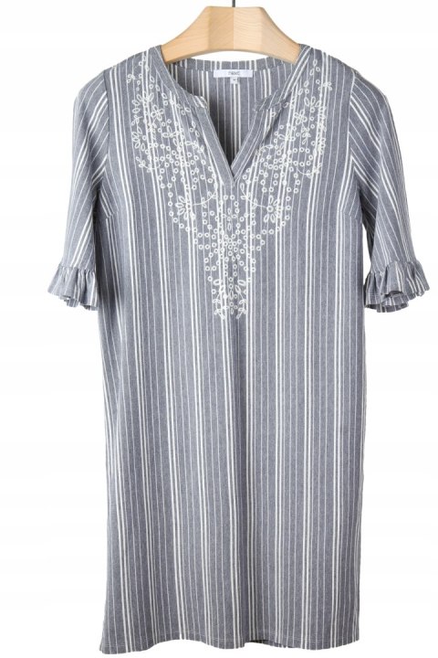 NEXT - urocza sukienka bawełniana haft - 42