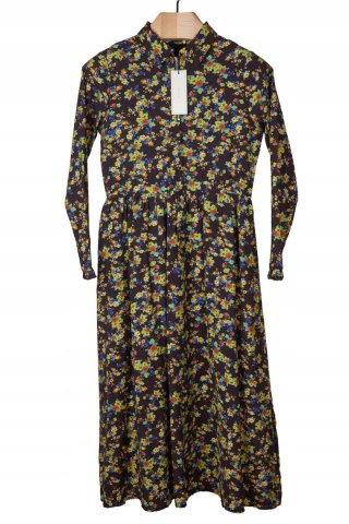 NEO NOIR - przesłodka sukienka drobne kwiatki - 36