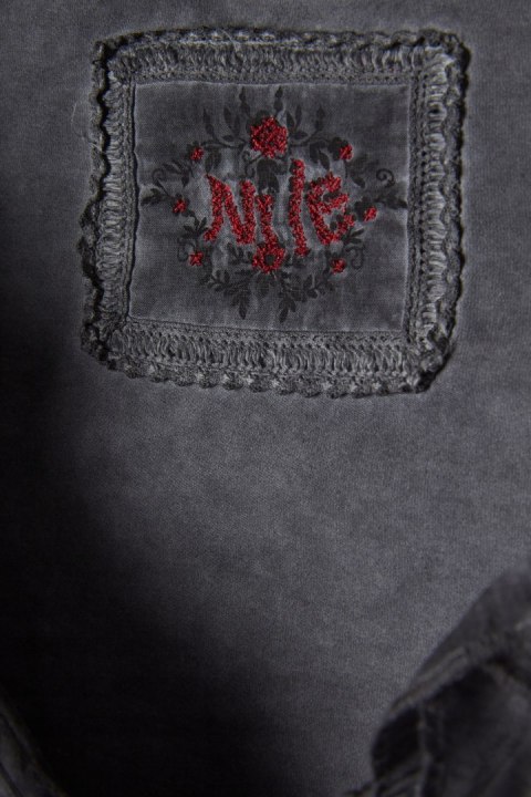 NILE wyjątkowa romantyczna bluzka bawełna falbanki S