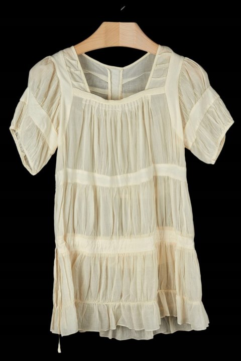 Niepowtarzalna lekka tunika marszczona - S/M