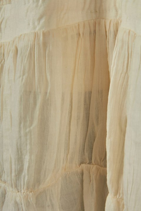 Niepowtarzalna lekka tunika marszczona - S/M