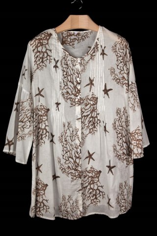 Niepowtarzalna tunika koralowce rozgwiazdy - L/XL