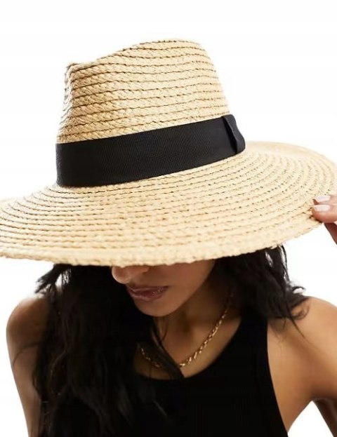 & OTHER STORIES śliczny słomiany kapelusz M/56