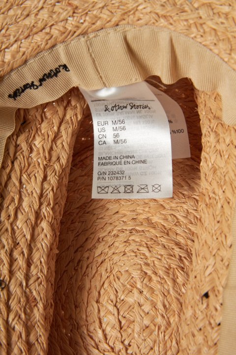 & OTHER STORIES śliczny słomiany kapelusz M/56