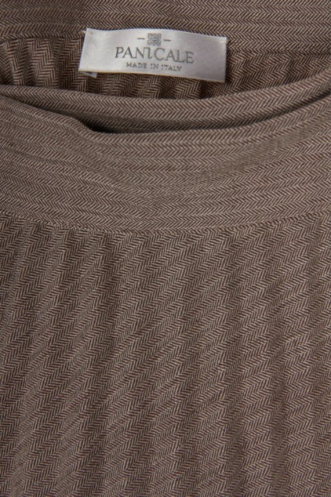 PANICALE - luksusowa włoska spódnica plisowana z wełną - 40