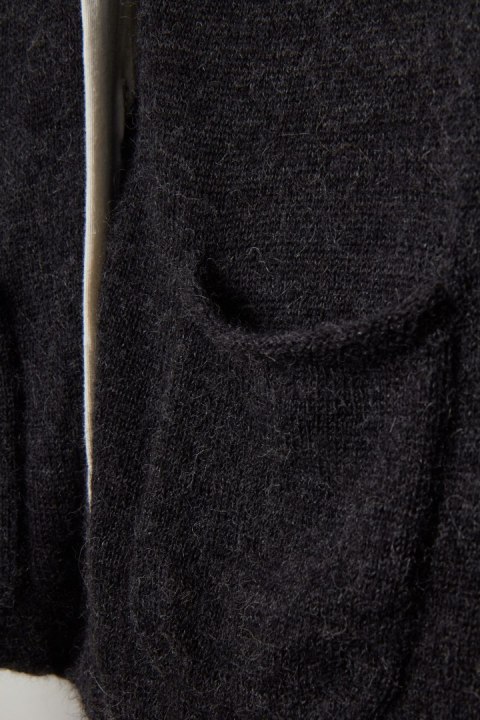 POETRY niespotykany sweter wełna alpaka bawełniana podszewka M