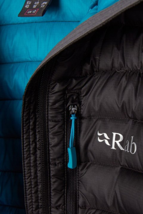 RAB PERTEX MICROLIGHT lekka kurtka puchowa 40