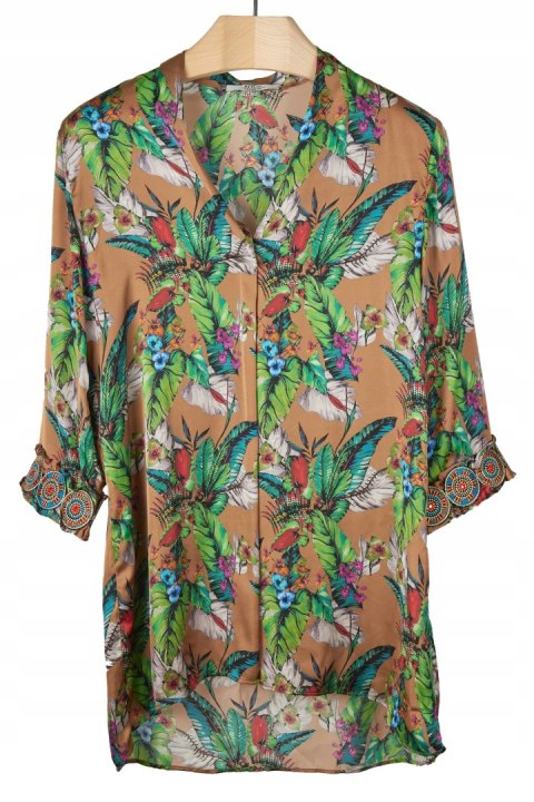 REPLAY - zjawiskowa tunika zdobione mankiety - S/M