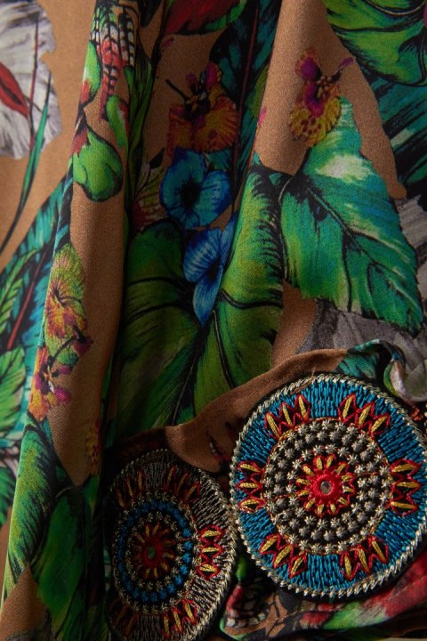 REPLAY - zjawiskowa tunika zdobione mankiety - S/M