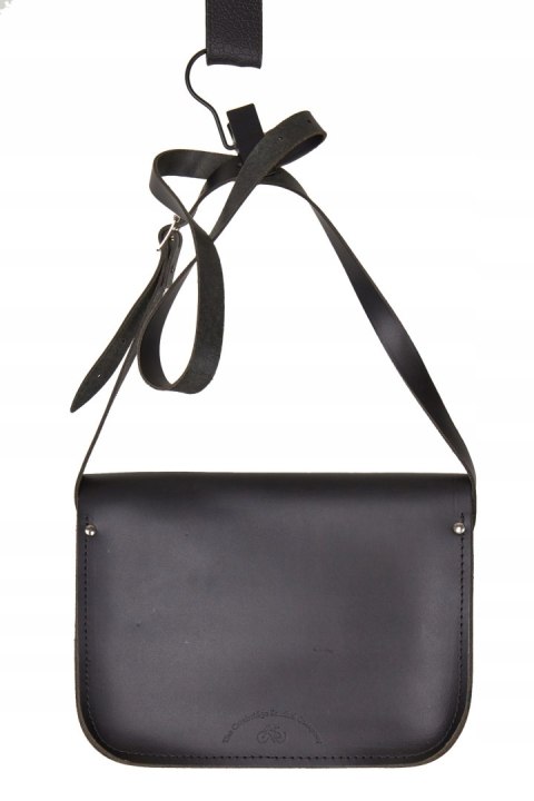 THE CAMBRIDGE SATCHEL COMPANY torebka skórzana monochromatyczna matowa