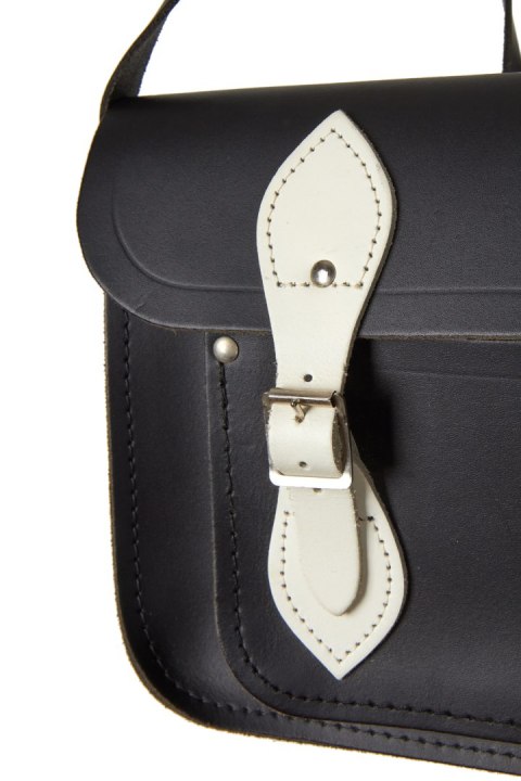 THE CAMBRIDGE SATCHEL COMPANY torebka skórzana monochromatyczna matowa