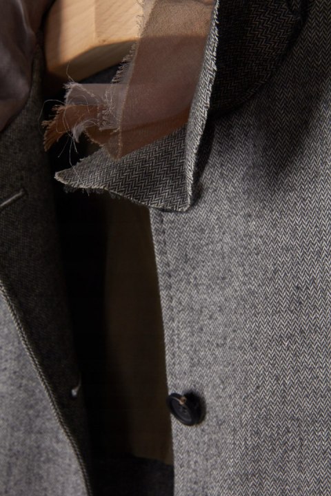 TONELLO ESSENTIAL - luksusowa włoska marynarka wełna - 38