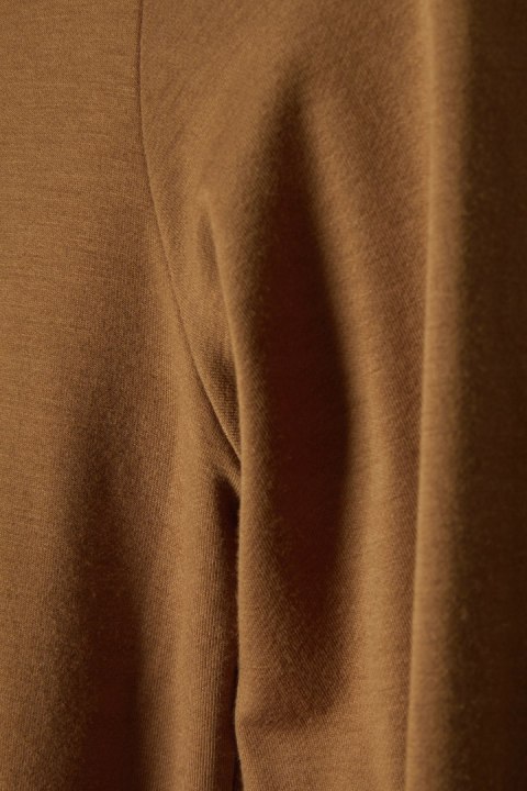 UNIQLO niespotykana delikatna bluzka kolor ochra S