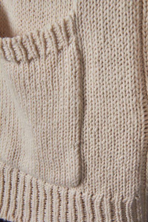 WHITE STUFF mięciutki sweter bawełna rozpinany 38