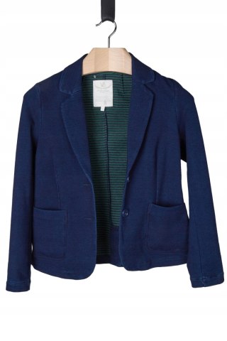 WHITE STUFF - ponadczasowa marynarka denim bawełna - 36