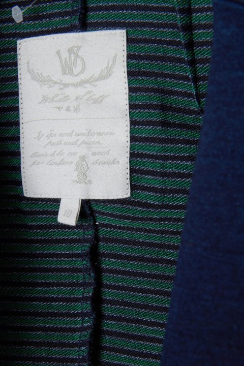 WHITE STUFF - ponadczasowa marynarka denim bawełna - 36