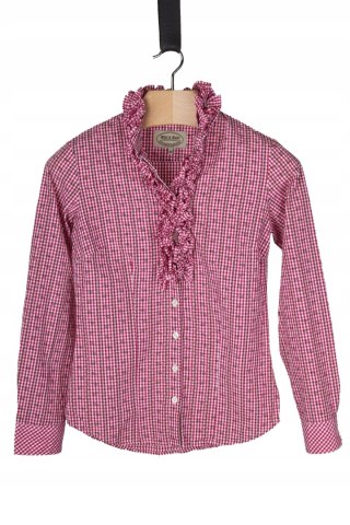 WILD&WALD - ciekawa bluzka drobna kratka - 36