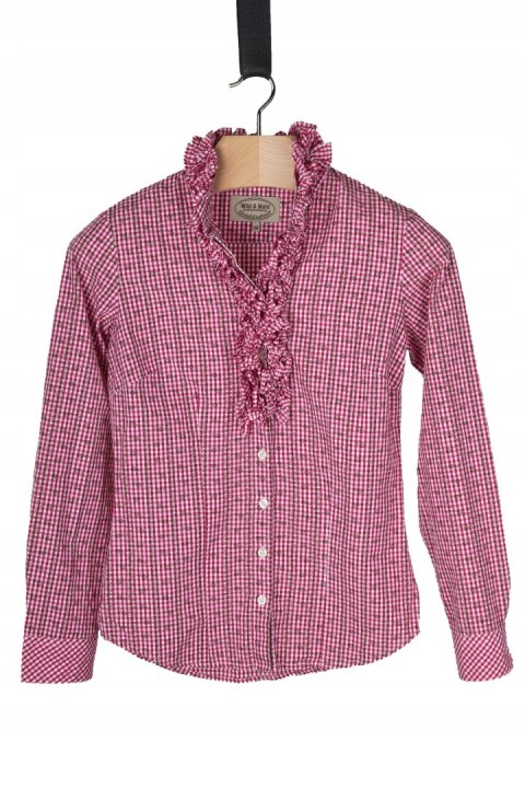 WILD&WALD - ciekawa bluzka drobna kratka - 36