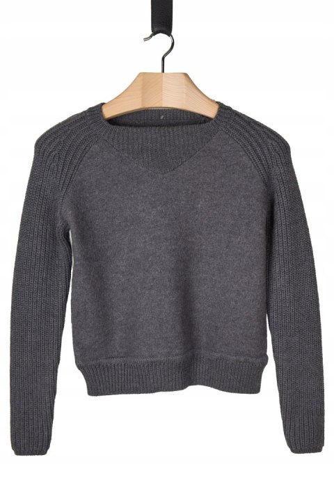 WOOLRICH - ciepły mięsisty sweter wełna - S