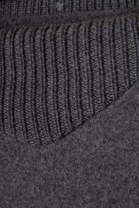 WOOLRICH - ciepły mięsisty sweter wełna - S