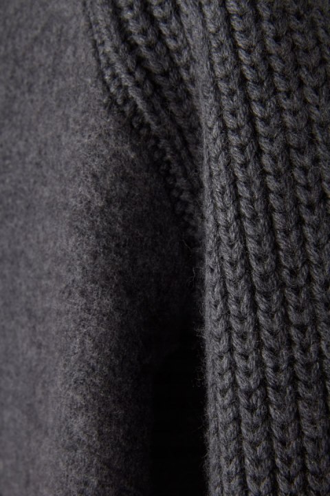 WOOLRICH - ciepły mięsisty sweter wełna - S