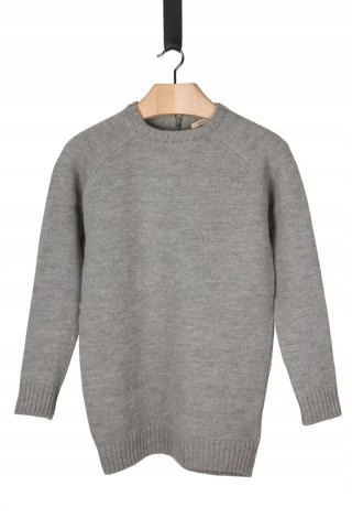 WUNDERWERK mięsisty ciepły długi sweter tunika wełna luźny krój S