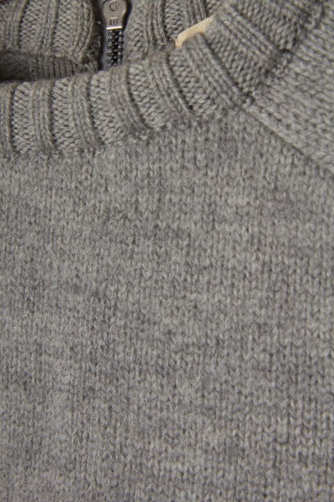 WUNDERWERK mięsisty ciepły długi sweter tunika wełna luźny krój S