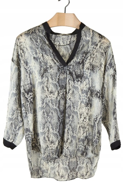 ZARA - delikatna letnia tunika skóra węża - M/L