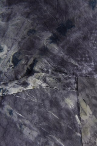 Zjawiskowa mięsista apaszka jedwabna wzór ombre