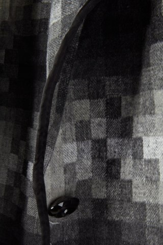 Zjawiskowe ponczo w kratkę - one size