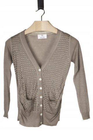 ALLUDE - nieziemsko mięciutki sweter kaszmir - S