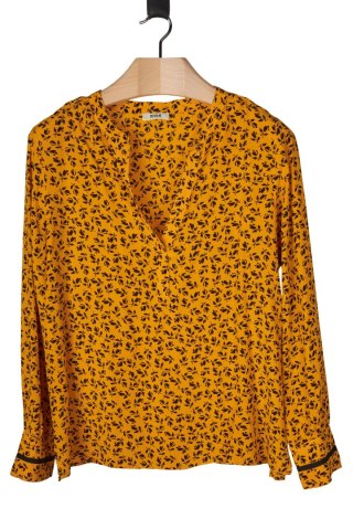 ANNA - słoneczna bluzka piękny kolor wiskoza - XL