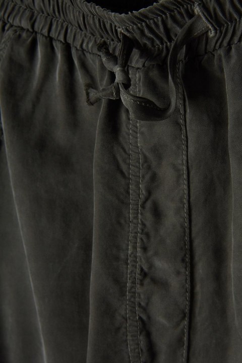 BIRGITTE HERSKIND - modne lekkie spodnie - L