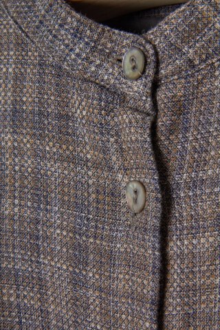 BRIC-A-BRAC nietuzinkowa bluzka bawełna fantastyczna faktura M