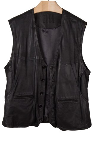 BUSH - świetna kamizelka delikatna skóra - 56