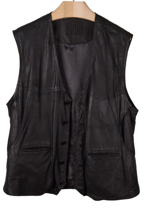 BUSH - świetna kamizelka delikatna skóra - 56