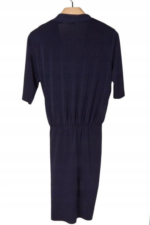 BY MALENE BIRGER ponadczasowa sukienka ciemny granat M